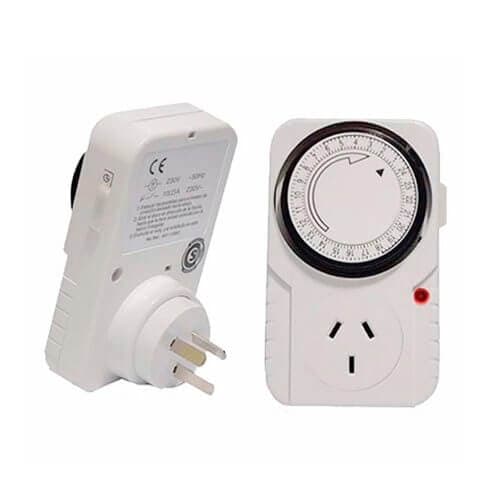 Timer Mecanico de Pared 24/48hs