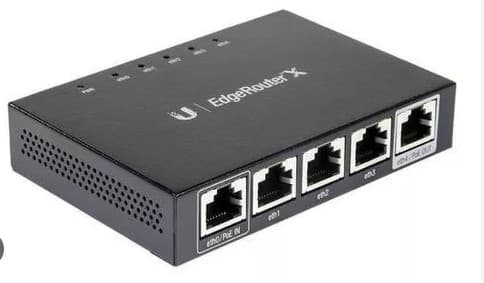 Switch Ubiquiti ER-X Edgerouter x Poe Pasivo 24v 5p