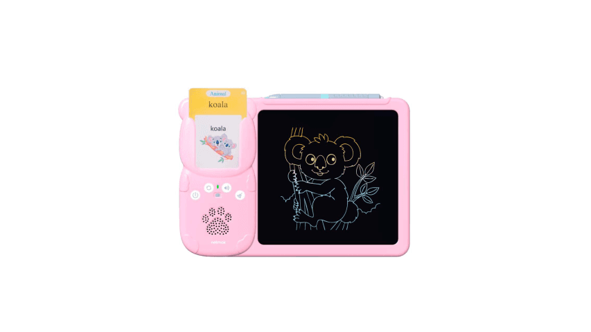 Pizarra Magica C/Tarjetaas Didacticas Netmak (NM-PM102-P) Rosa