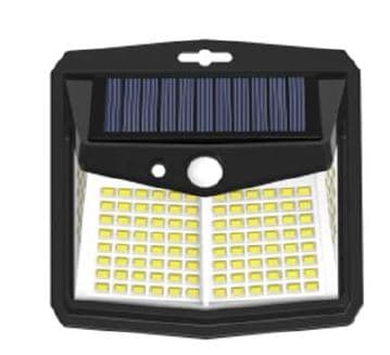 Luz LED Integrada 25W + Bat +pantalla Solar