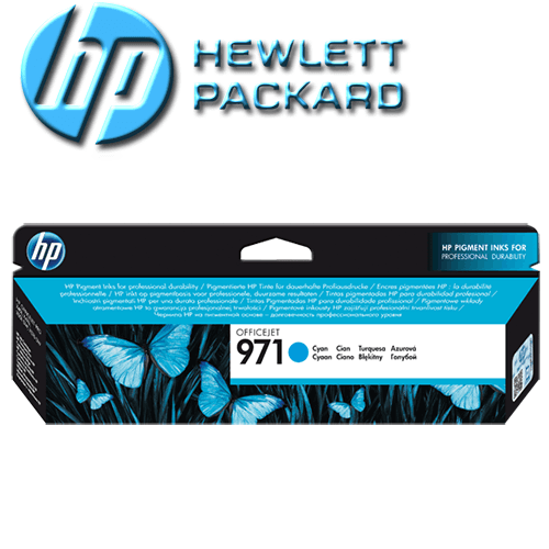 Cartucho HP 971 Cyan Original