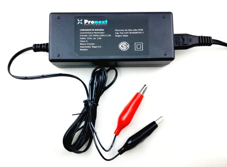 Cargadores de Baterias de Gel Inteligente de 12V 2A