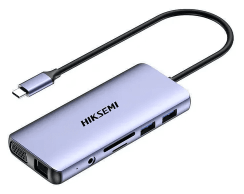 Hub Hiksemi 11en1 USB-C (HS-HUB-DS11)