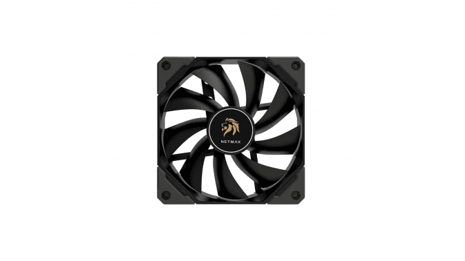 Cooler Gabinete 12 X 12 Cm Con Buje Netmak (NM-12025)