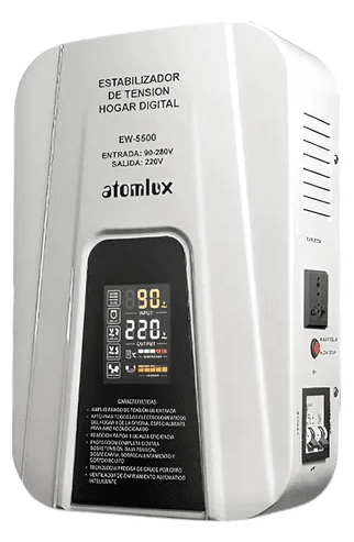 Estabilizador de Tension Digital Hogar Atomlux (EW-5500)