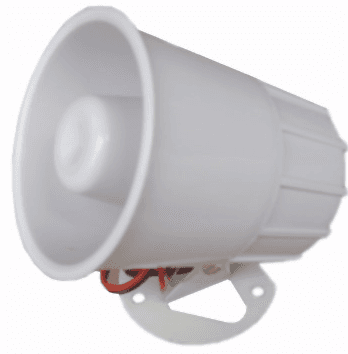 Sirena de Interior P/Alarma Domiciliaria o Vehiculo Pronext (SIE-401-6-20-B) Blanca