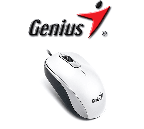 Mouse USB Genius DX-110 Blanco (31010116102)