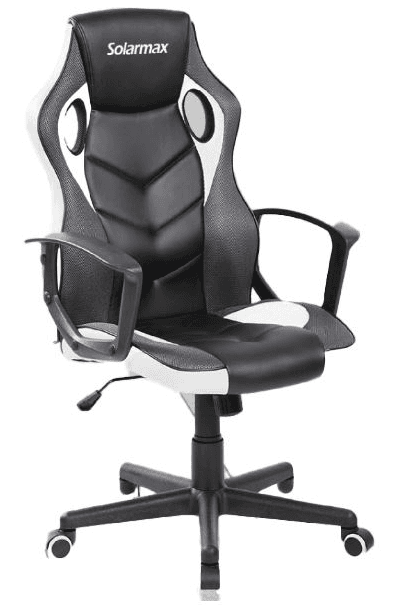Silla Gamer Solarmax 6001 Blanca (SXGC-6001-WH)