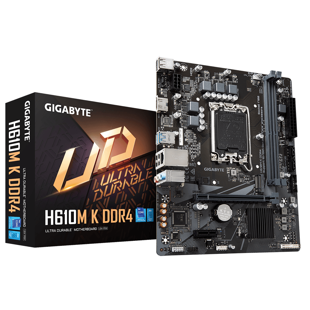 Mother Gigabyte H610M K DDR4 s1700