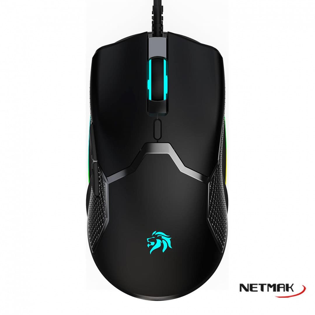 Mouse Gamer 6D Netmak RGB (NM-GM57)
