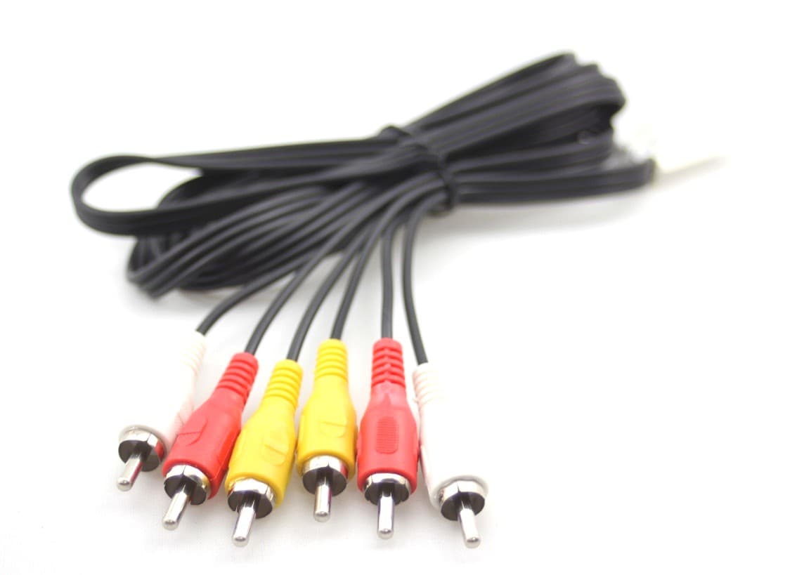 AR 3RCA 3MTS - Cable 3RCA Macho a 3RCA Macho de 3mts